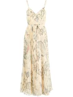 Emilio Pucci плиссированное платье макси