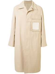 Wooyoungmi тренч с нагрудным карманом