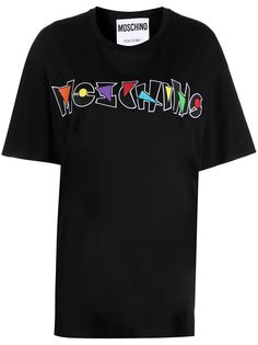 Moschino футболка с логотипом