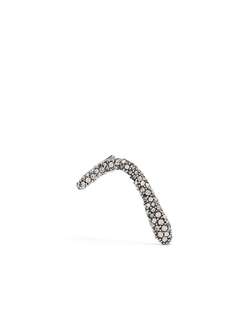 Alexander McQueen серьга с кристаллами