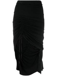 Nº21 юбка асимметричного кроя со сборками