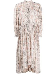 Isabel Marant Étoile платье-рубашка с принтом пейсли