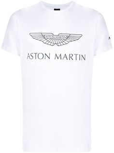 Hackett x Aston Martin Racing футболка с короткими рукавами и логотипом