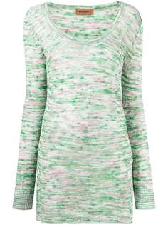 Missoni трикотажное платье с длинными рукавами