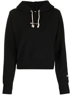 Champion жаккардовое худи с логотипом
