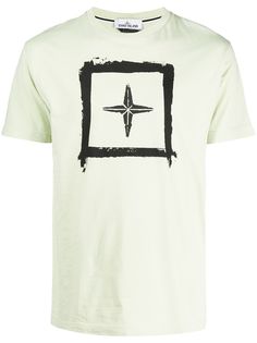 Stone Island футболка с логотипом
