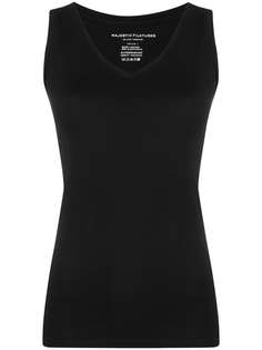 Majestic Filatures топ без рукавов с V-образным вырезом