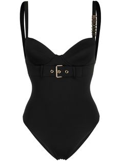 Moschino купальник с пряжкой