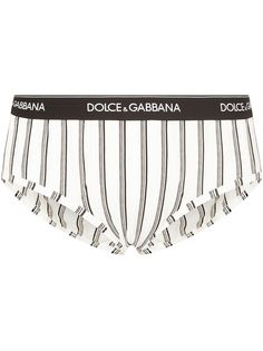 Dolce & Gabbana трусы-брифы в вертикальную полоску