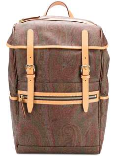 Etro paisley print backpack