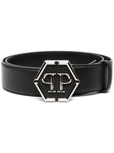 Philipp Plein ремень из зернистой кожи