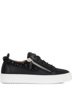 Giuseppe Zanotti декорированные кеды с бисером