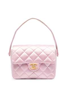 Chanel Pre-Owned маленькая стеганая сумка-тоут 1997-го года