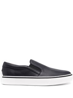 Tods слипоны на контрастной подошве Tod`S