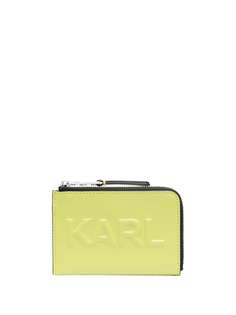 Karl Lagerfeld кошелек K/Karl Seven с тисненым логотипом