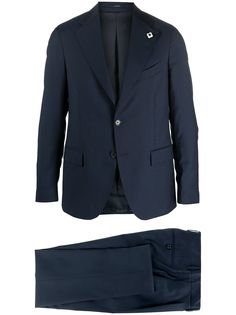 Lardini костюм с однобортным пиджаком