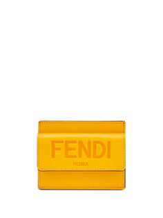 Fendi картхолдер с тисненым логотипом