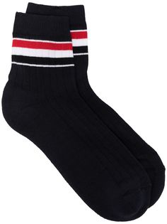 Thom Browne носки с полосками RWB