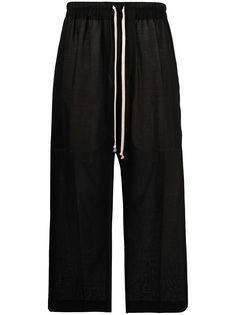 Rick Owens укороченные спортивные брюки Astaires