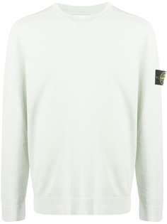 Stone Island толстовка с нашивкой-логотипом