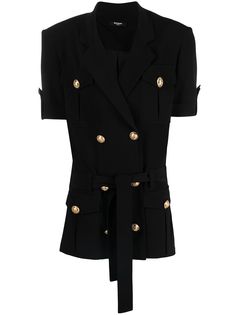 Balmain двубортное платье