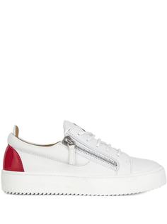 Giuseppe Zanotti кроссовки с двумя молниями