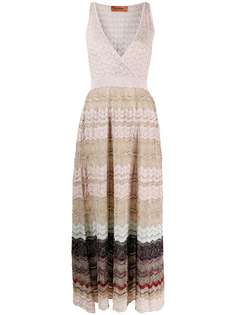 Missoni платье миди с эффектом металлик