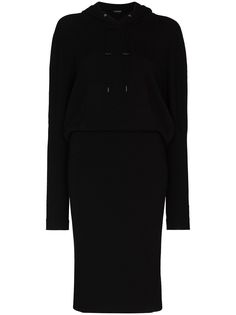 Tom Ford платье миди с капюшоном