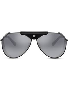 Dolce & Gabbana Eyewear солнцезащитные очки гогглы с логотипом