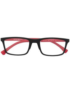 Emporio Armani очки в квадратной оправе