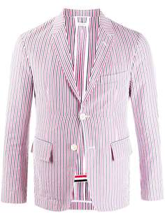 Thom Browne пиджак с полосками RWB