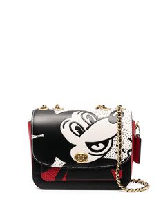 Coach сумка через плечо Mickey Mouse Disney x Keith Haring