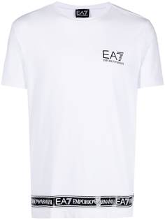 Ea7 Emporio Armani футболка с короткими рукавами и логотипом