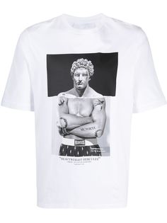 Neil Barrett футболка с принтом Heavyweight Hercules