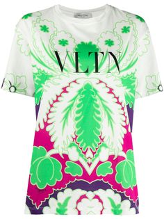 Valentino футболка с логотипом VLTN