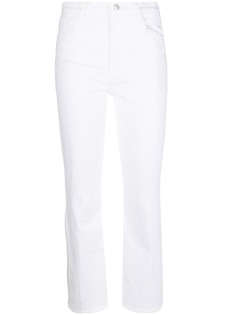 J Brand укороченные расклешенные джинсы