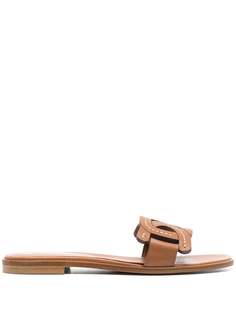 Tods плетеные сандалии Tod`S
