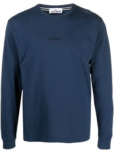 Stone Island толстовка с логотипом