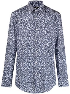 Boss Hugo Boss рубашка с узором