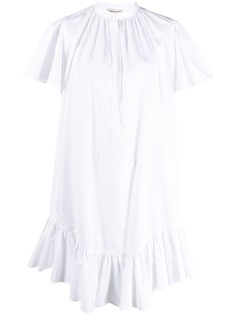 Alexander McQueen платье-рубашка асимметричного кроя