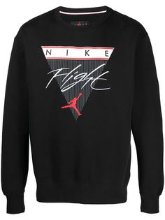 Nike толстовка Jordan Flight с круглым вырезом