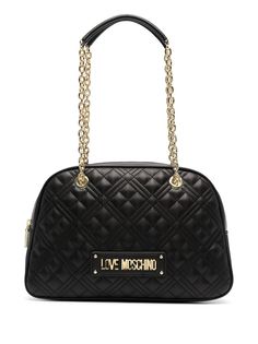 Love Moschino стеганая сумка на плечо с логотипом