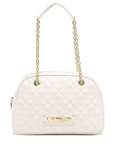 Love Moschino стеганая сумка на плечо с логотипом