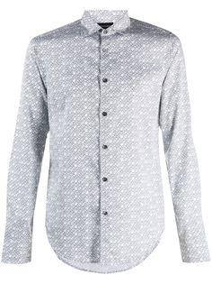 Emporio Armani рубашка с принтом