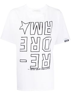 Golden Goose футболка с принтом Redream