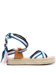 Isabel Marant сандалии с плетеными ремешками