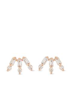 Dana Rebecca Designs серьги-гвоздики Sadie из розового золота с бриллиантами