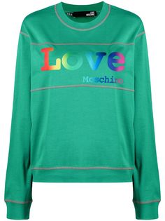Love Moschino толстовка с логотипом