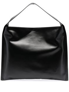 Jil Sander сумка-тоут с тисненым логотипом
