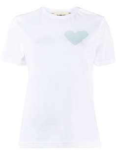 Haikure heart print cotton T-shirt